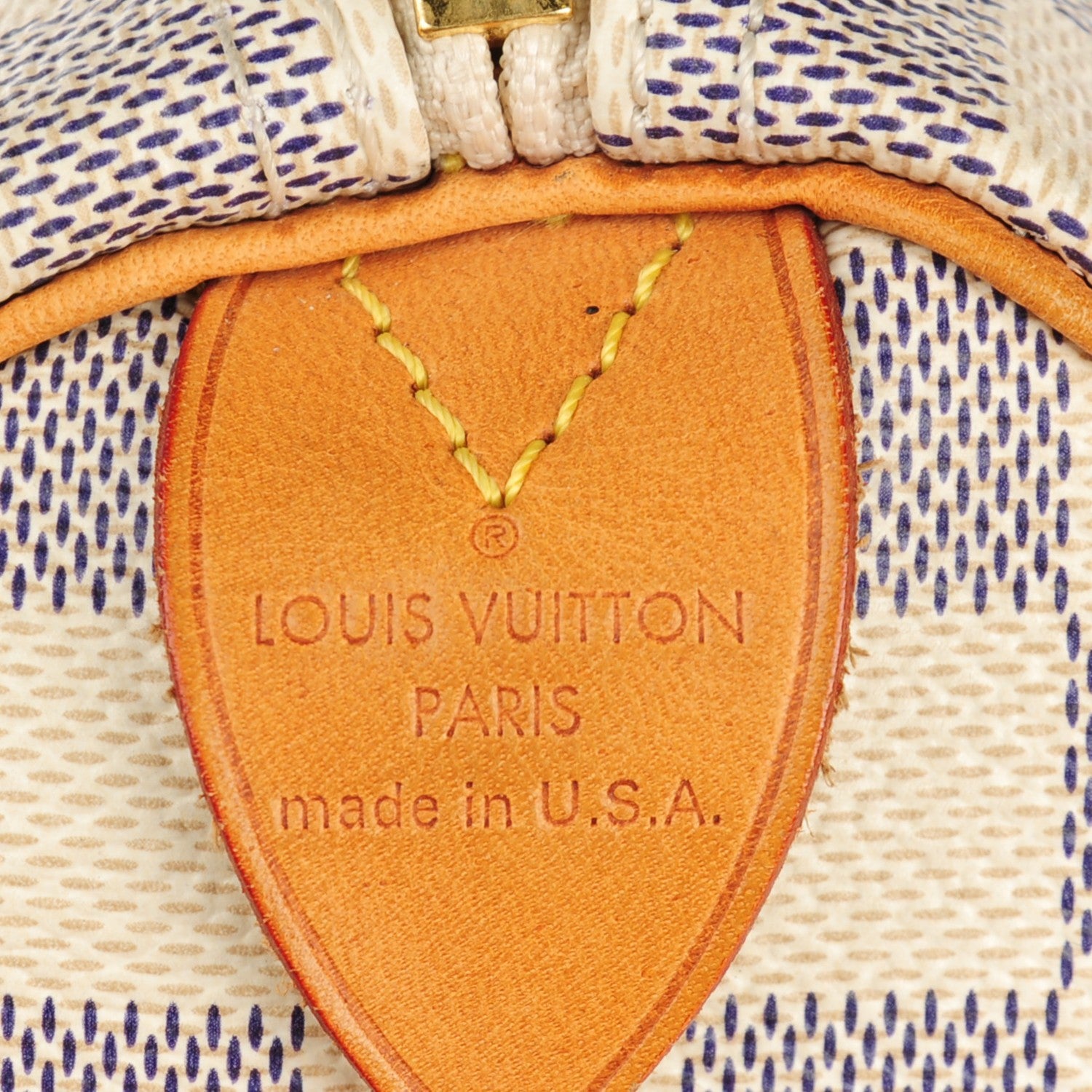 Louis Vuitton Damier Azur Speedy 30 6 of 16