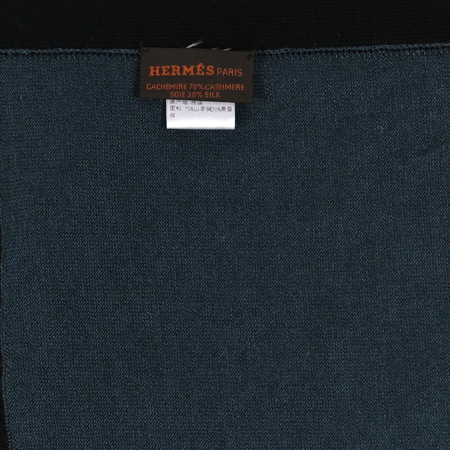 Cashmere Silk Stole Bleu