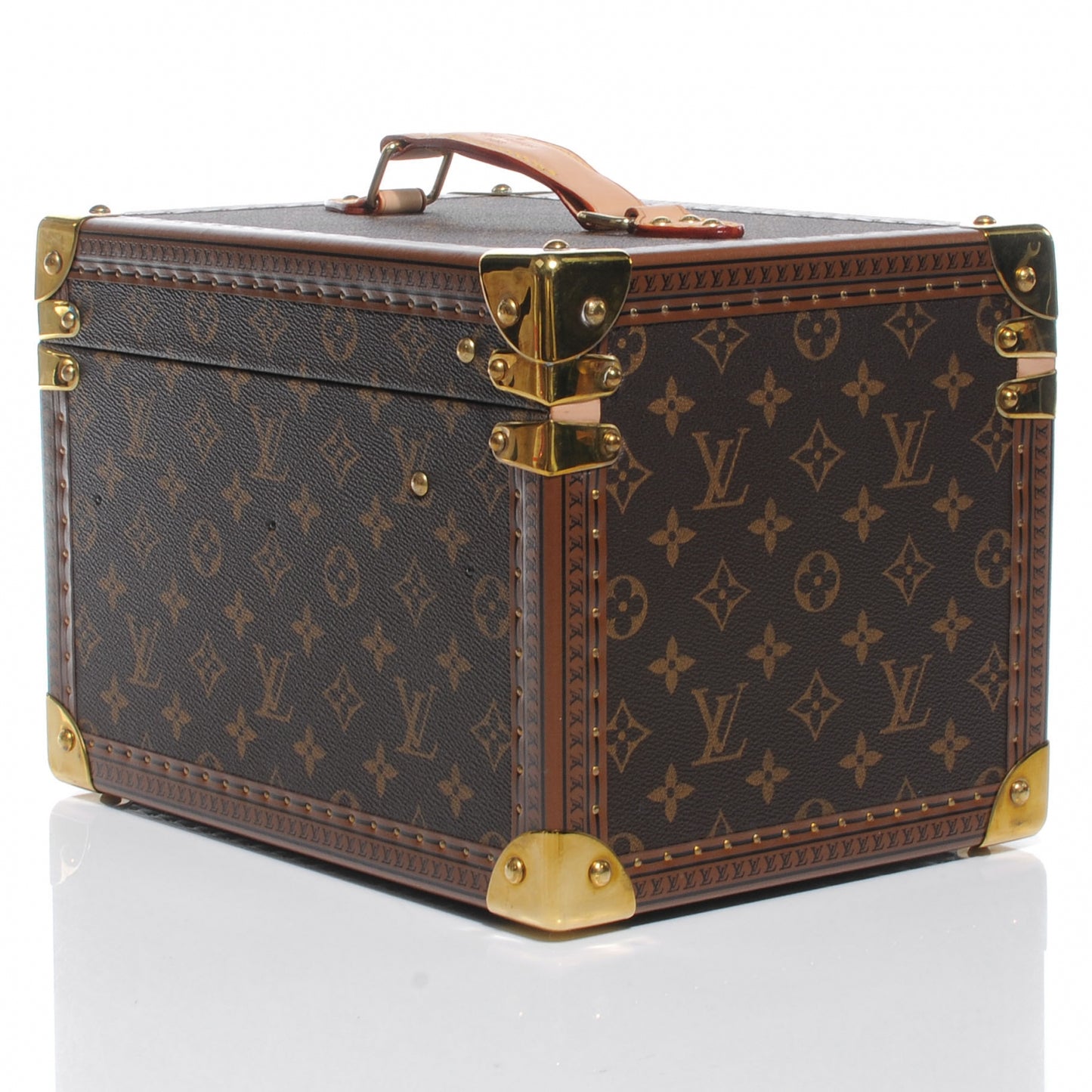 Monogram Boite Flacons Beauty Train Trunk Case