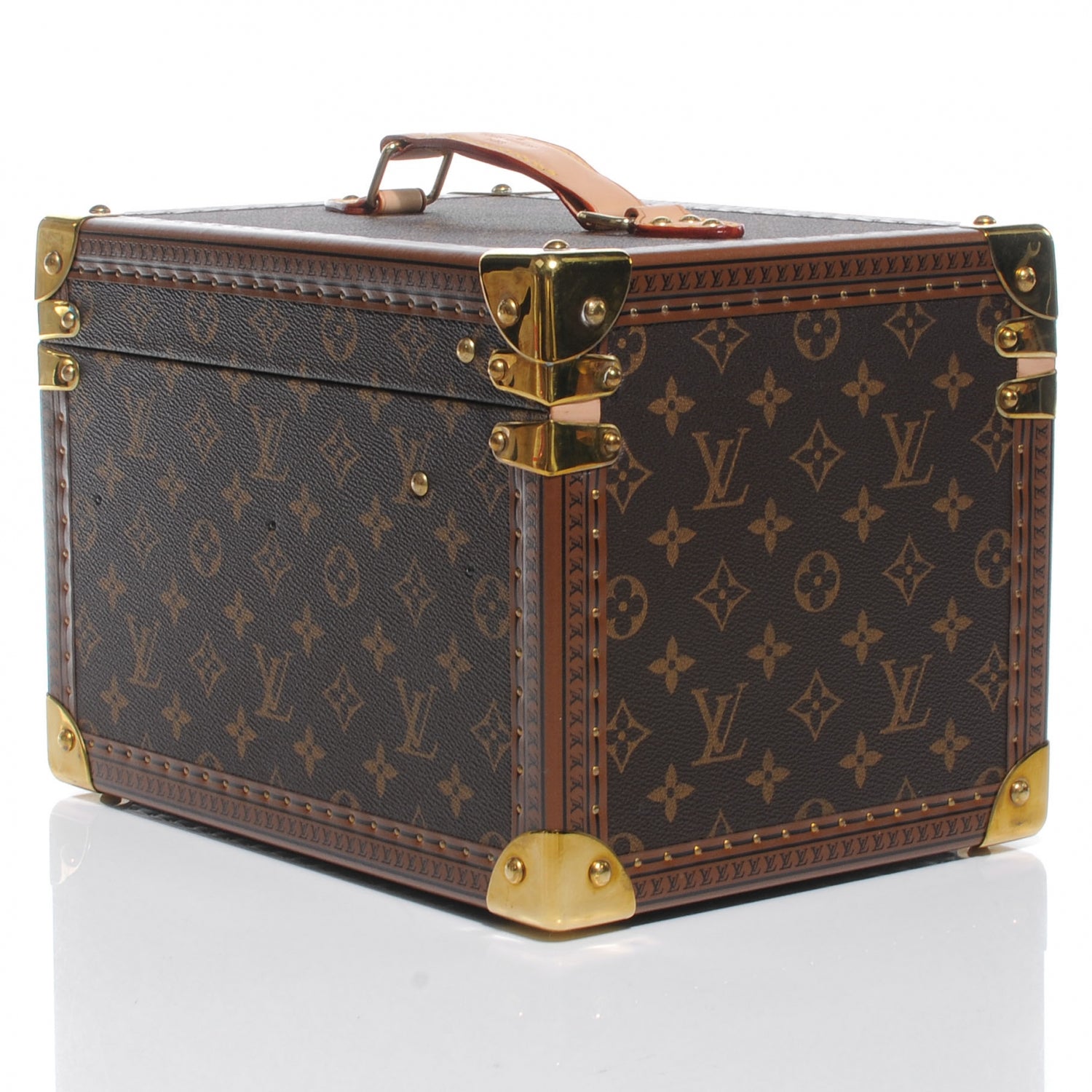 Louis Vuitton Monogram Boite Flacons Beauty Train Trunk Case 3 of 7