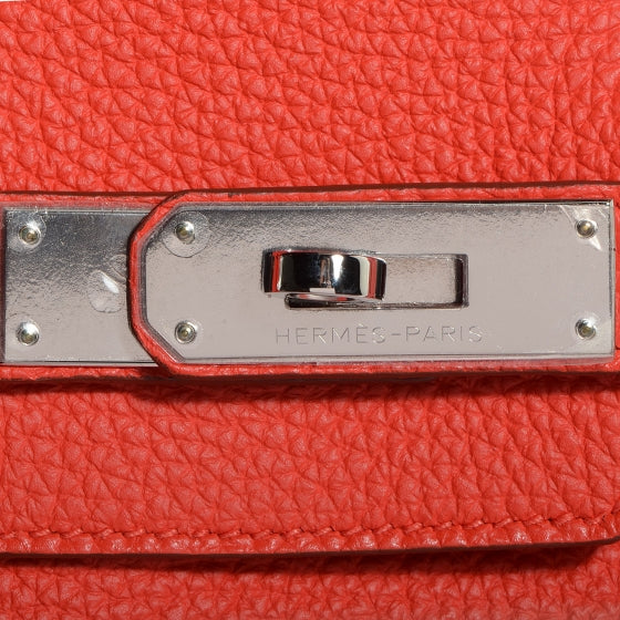 Hermes Togo Birkin 35 Rouge Casaque 20 of 25