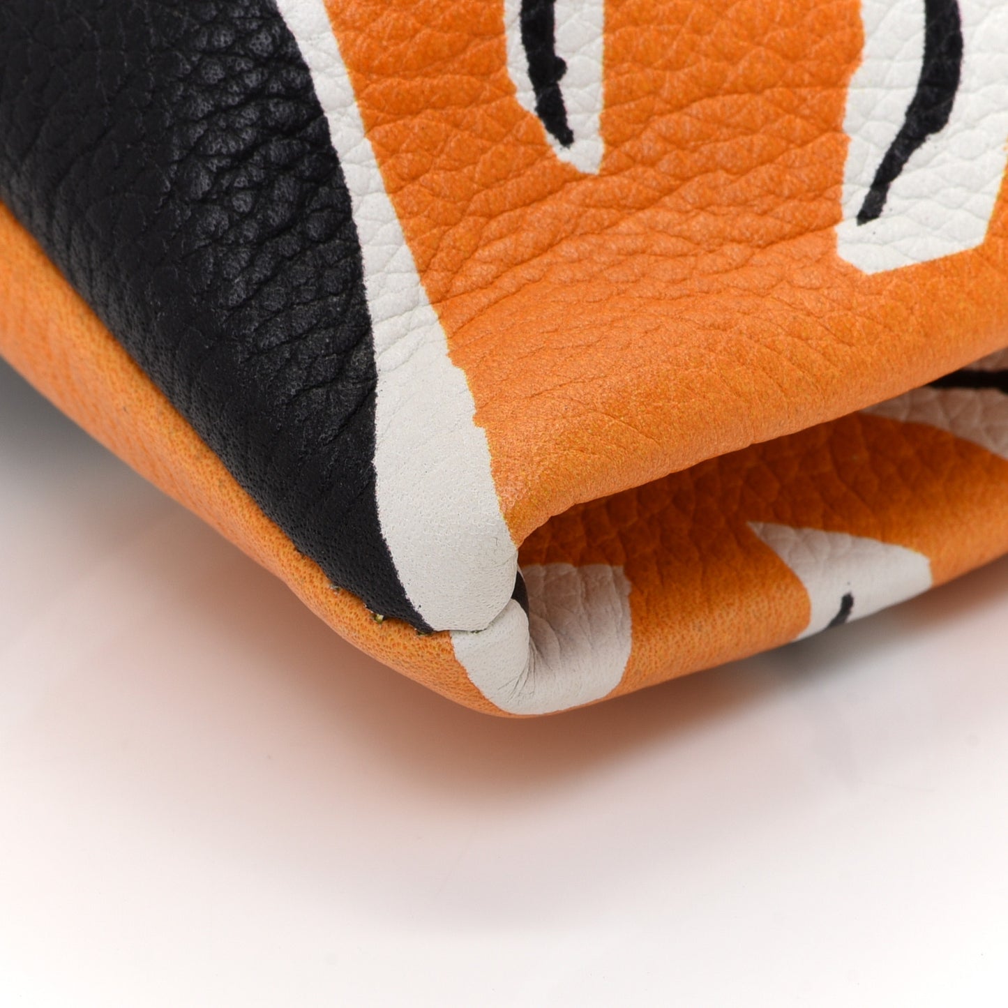 Prorsum Grained Calfskin Print Pouch Multicolor