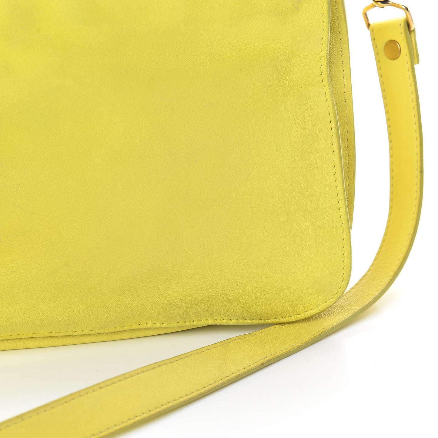 Lambskin Medium PS1 Satchel Citron