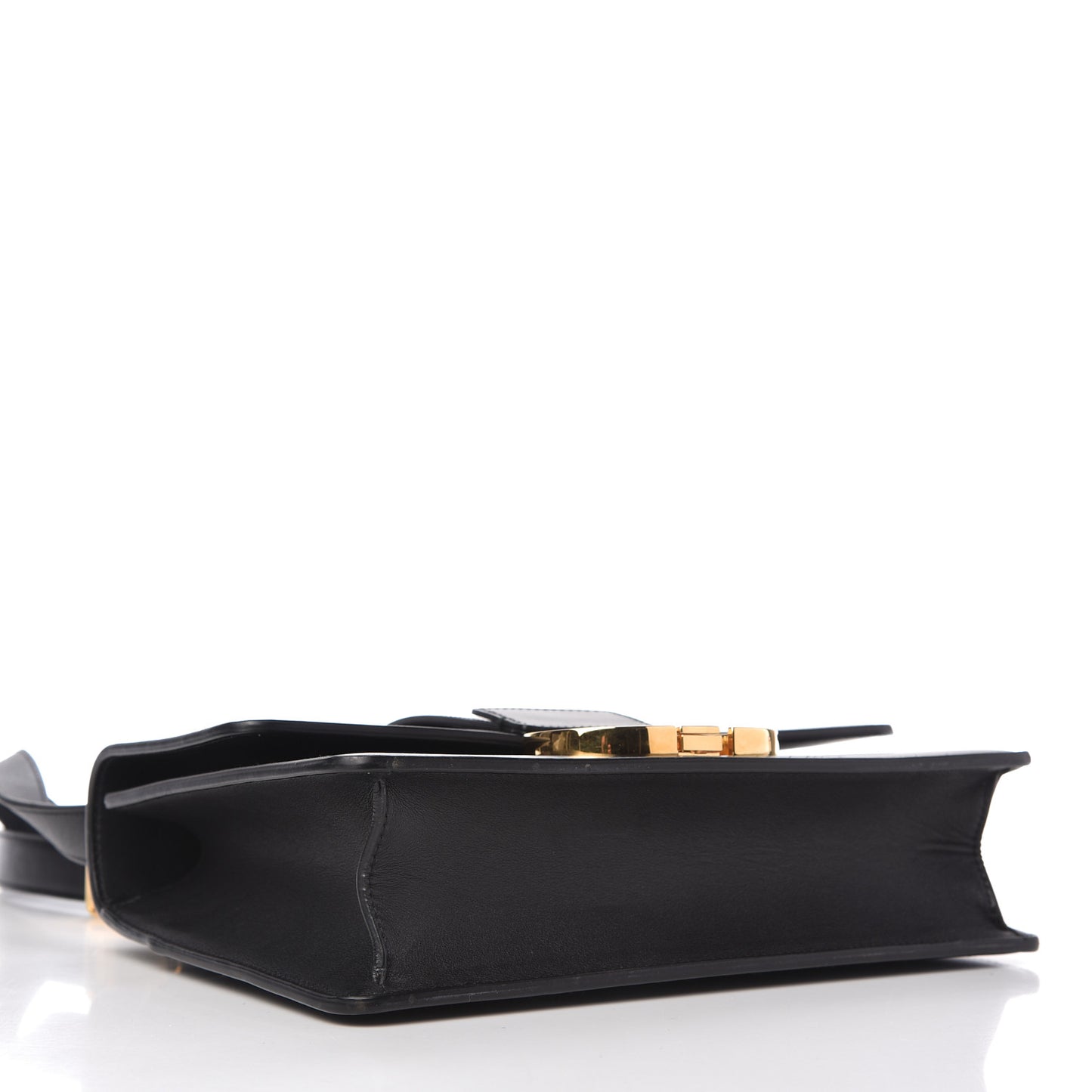 Smooth Calfskin 30 Montaigne Flap Bag Black