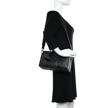Louis Vuitton Reverse Monogram Eclipse City Keepall 2 of 9