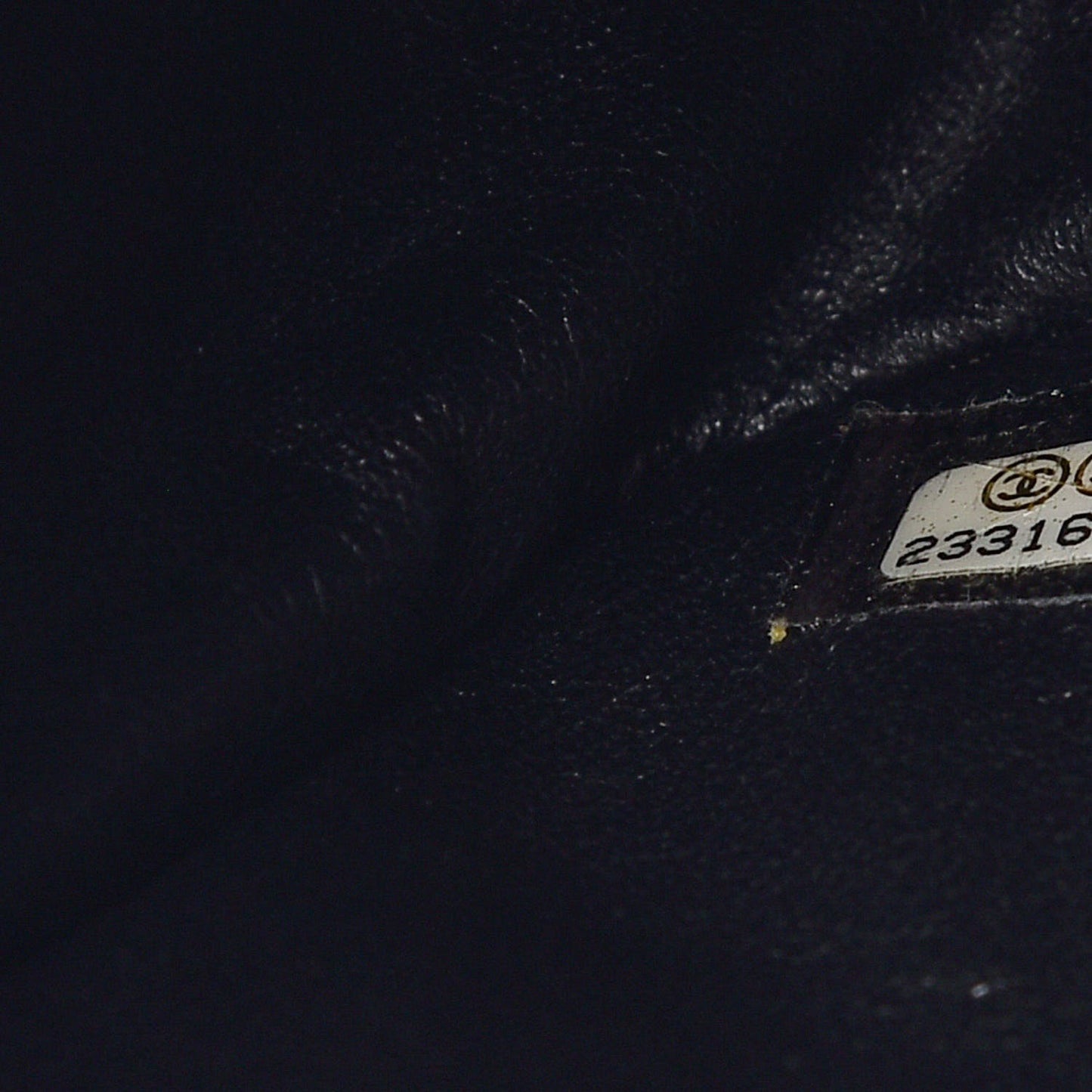 Crumpled Calfskin Quilted 2.55 Reissue 227 Flap So Black