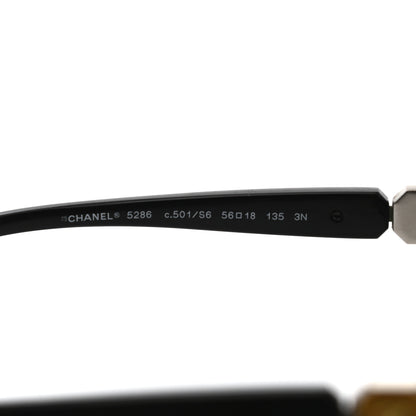 Chanel CC Sunglasses 5286 Black 5 of 7