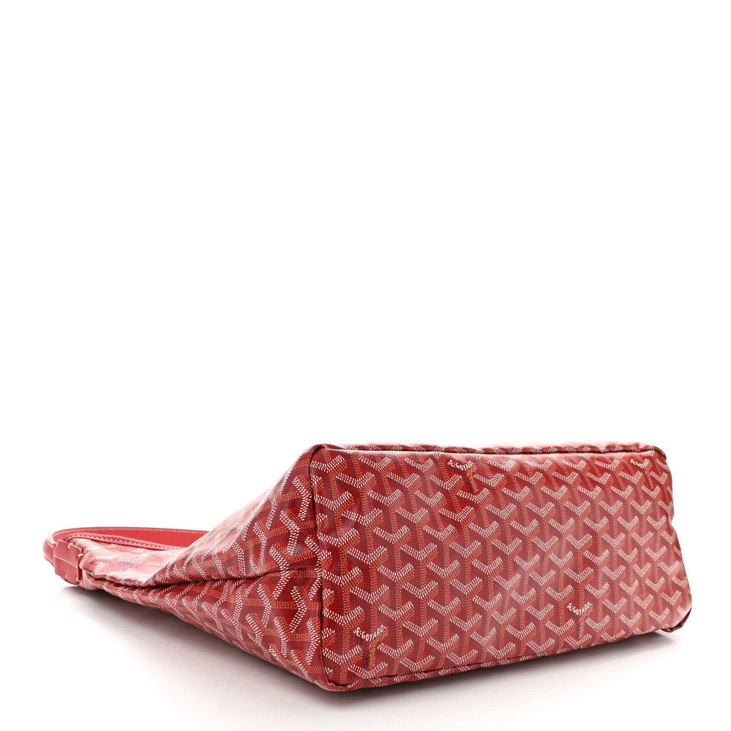 Goyard Goyardine Boheme Hobo Red 5 of 11
