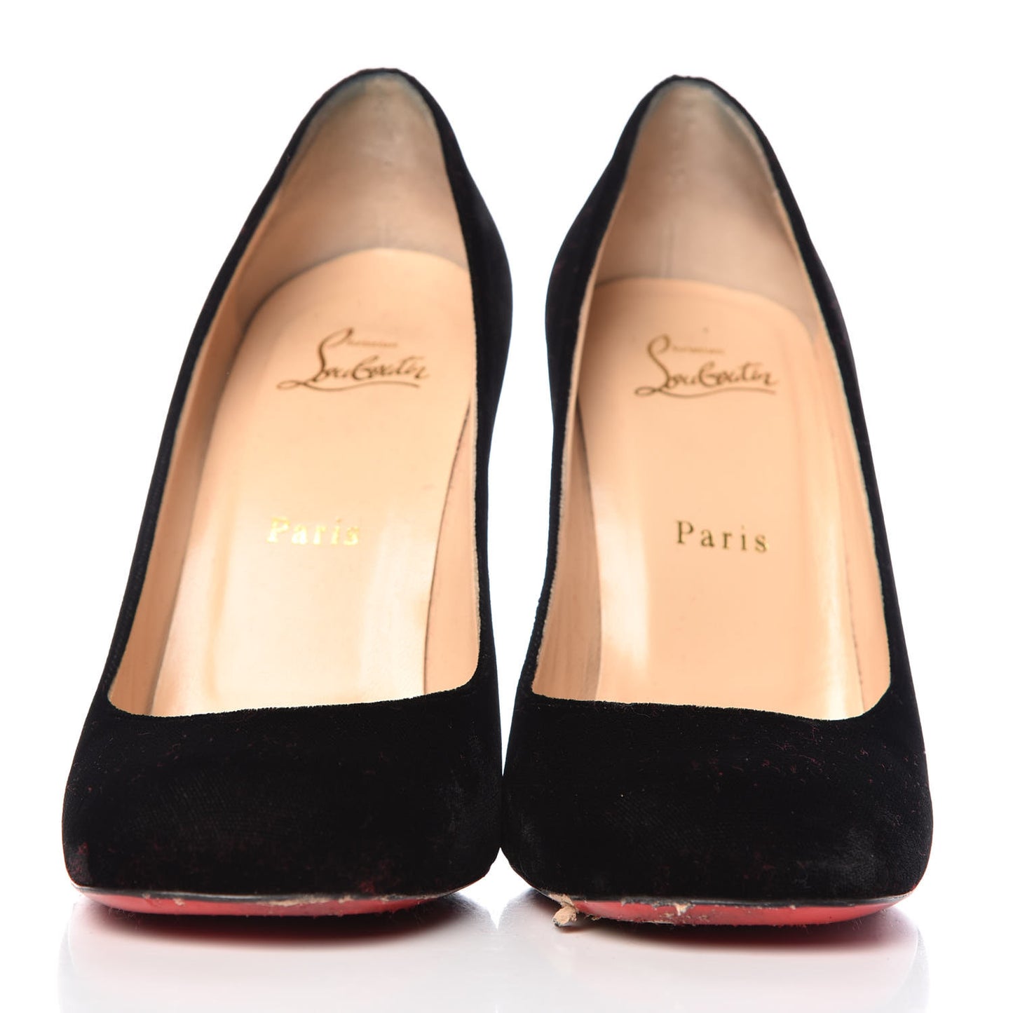 Velvet Cadrilla Corazon 100 Pumps 38.5 Black