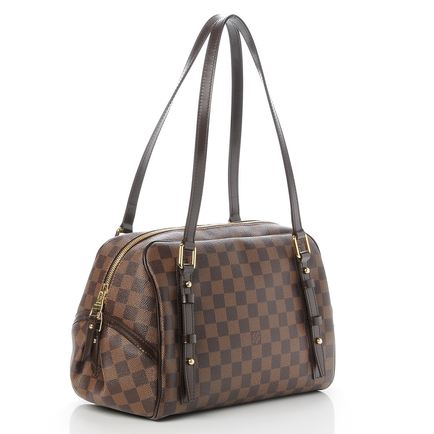 Louis Vuitton Damier Ebene Rivington GM 3 of 7