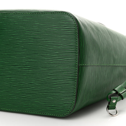 Louis Vuitton Epi Neverfull MM Borneo Green 10 of 10