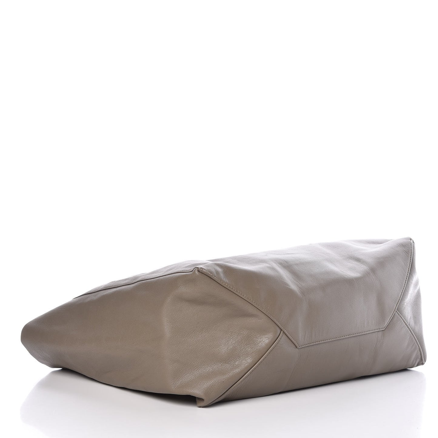 Lambskin Horizontal Cabas Grey
