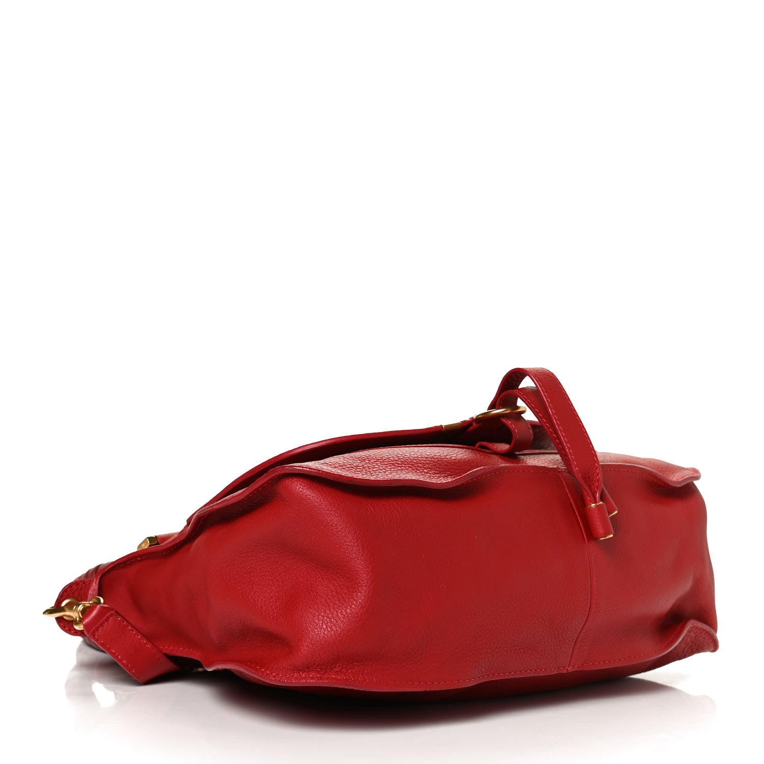 Chloe Calfskin Medium Marcie Satchel Red 4 of 12