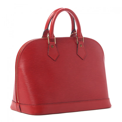 Louis Vuitton Epi Alma PM Castillan Red 3 of 10