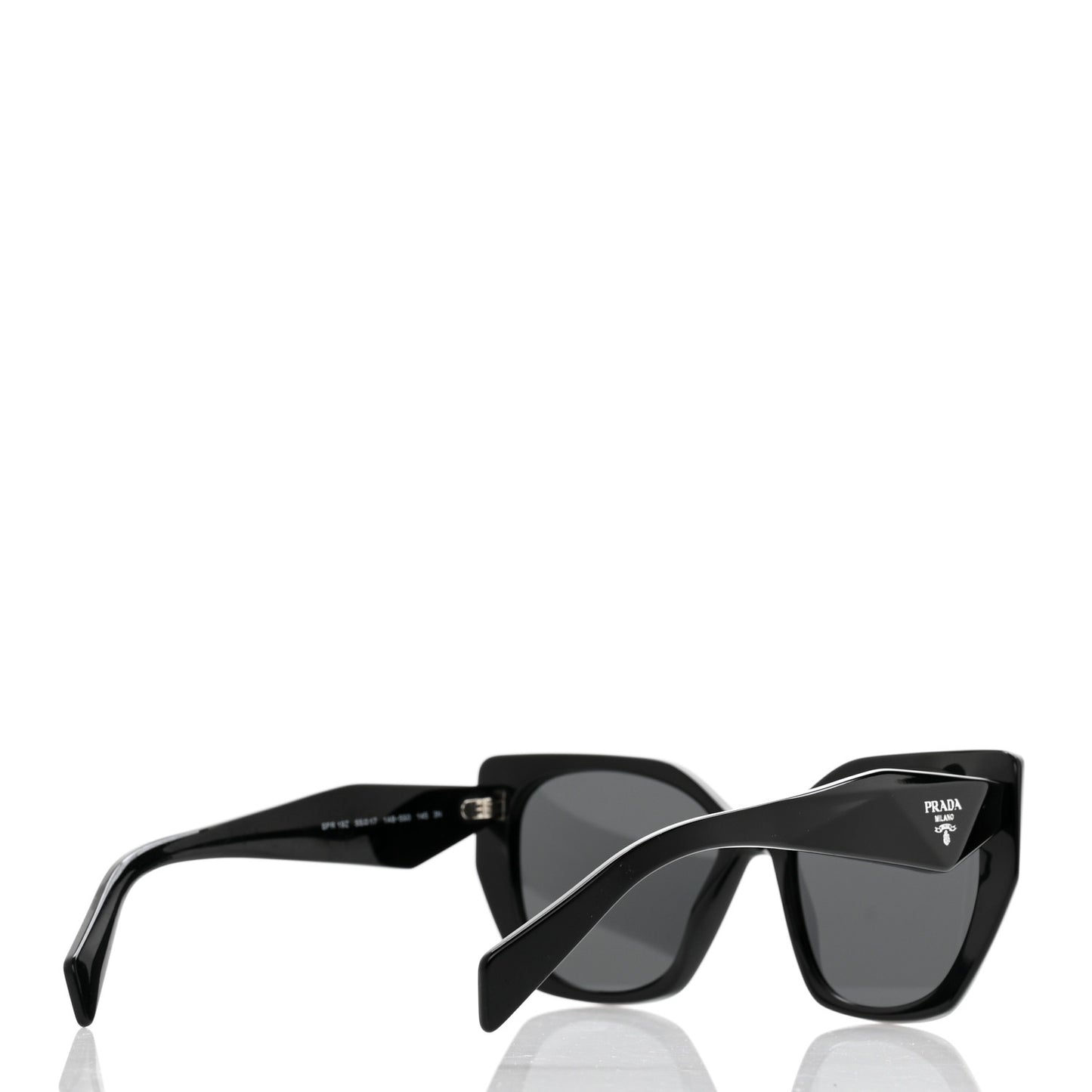 Acetate Symbole Sunglasses SPR 19Z Black
