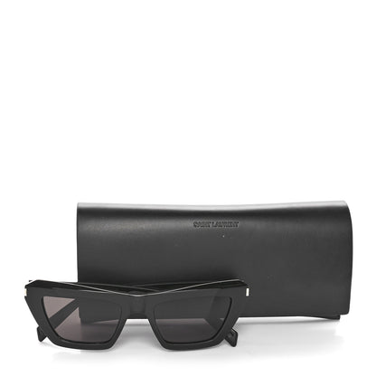 Saint Laurent Acetate Sunglasses SL 467 Black 8 of 8