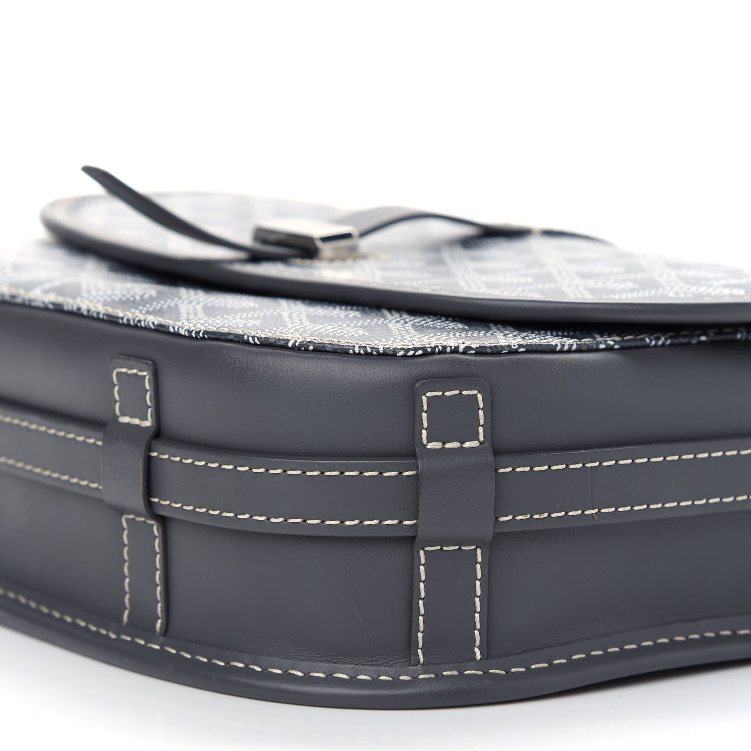 Goyard Goyardine Belvedere II PM Messenger Bag Gray 6 of 9