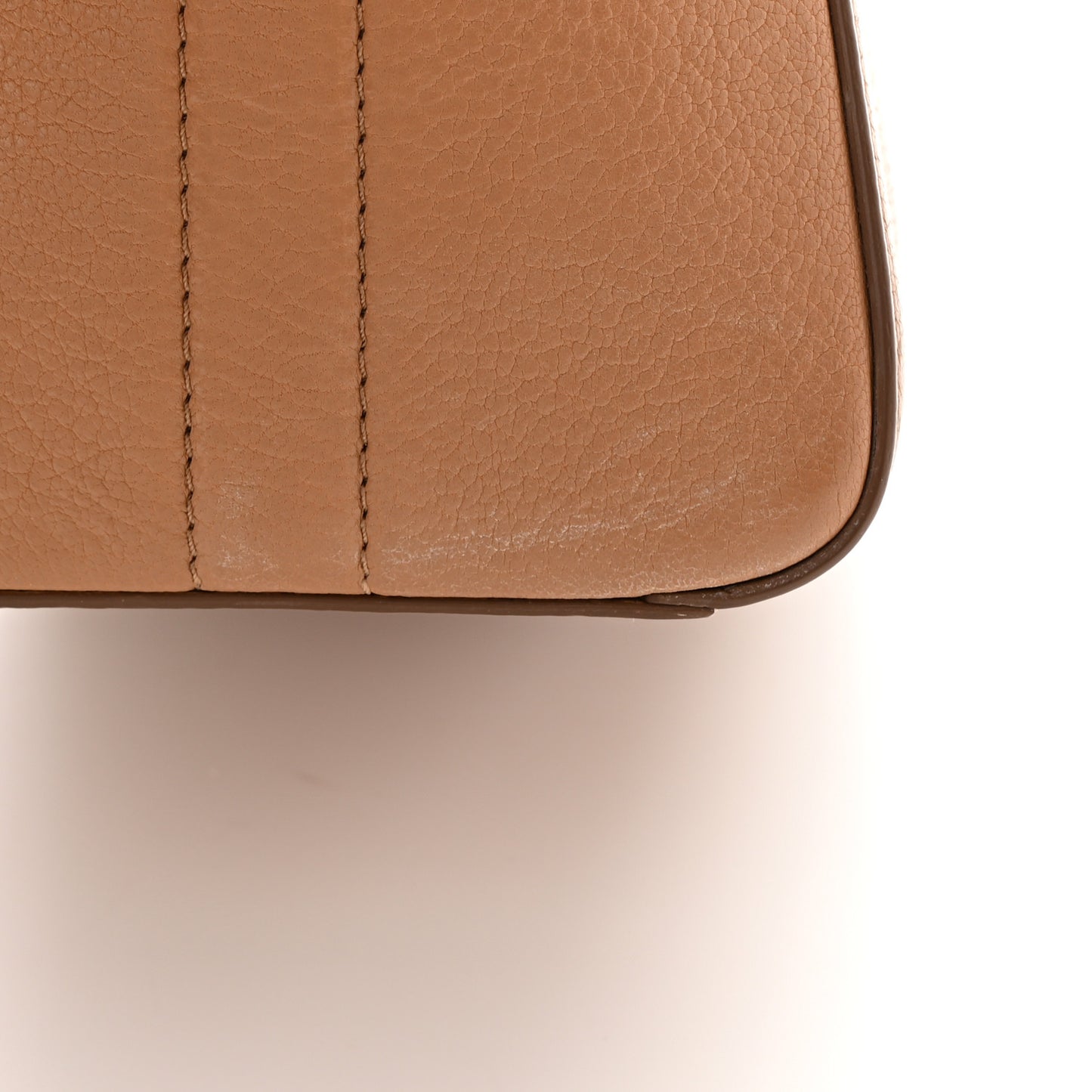 Sugar Goatskin Mini Antigona Medium Beige