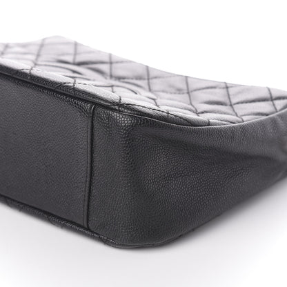 Chanel Caviar Quilted Timeless CC Shoulder Bag Black 10 of 10