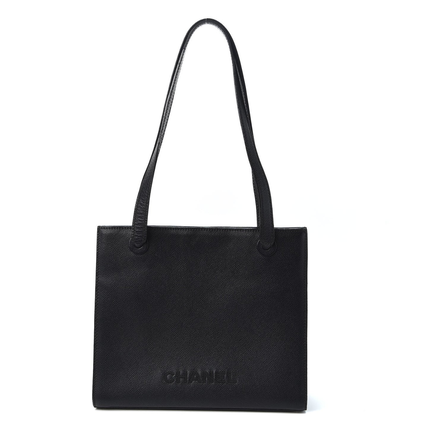 Caviar Shopper Tote Black