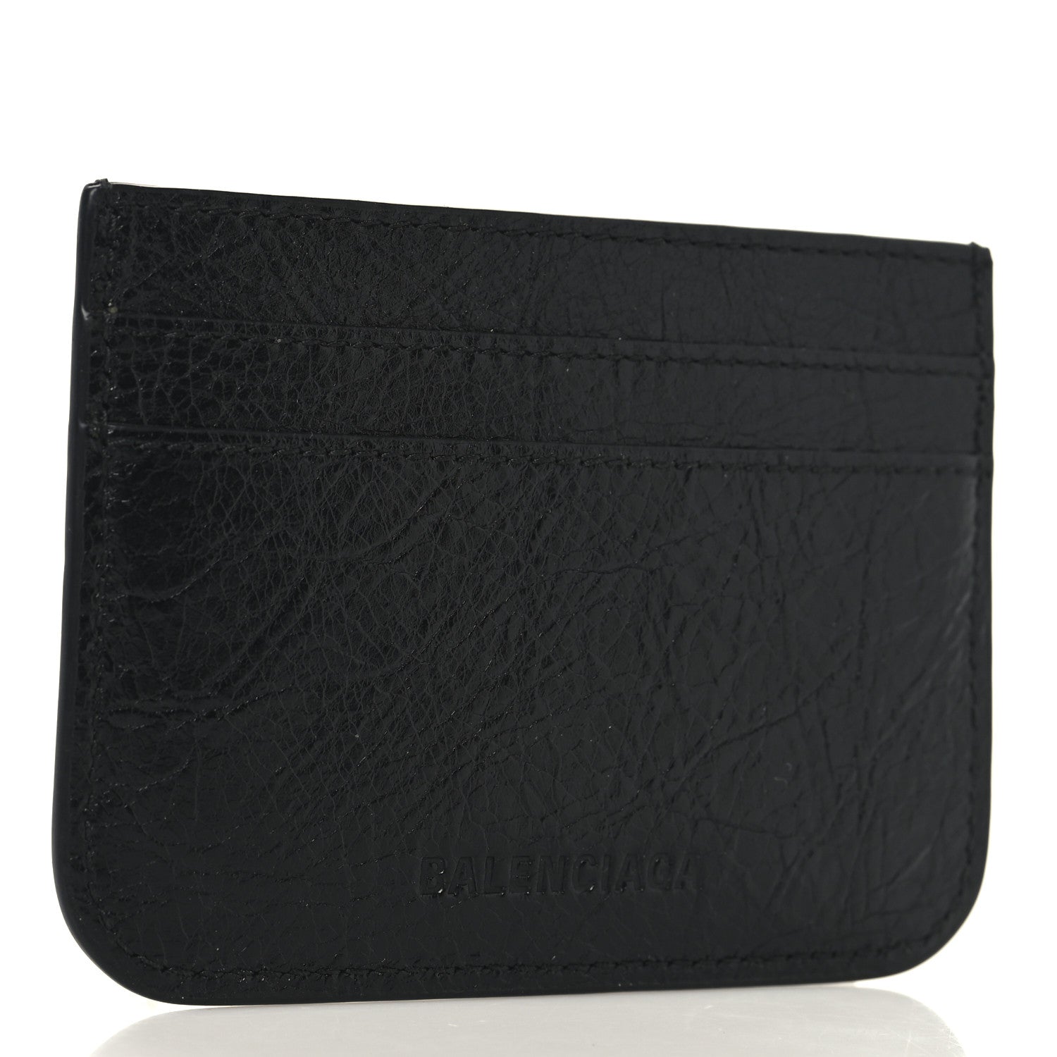 Balenciaga Agneau Le Cagole Card Holder Black 3 of 7