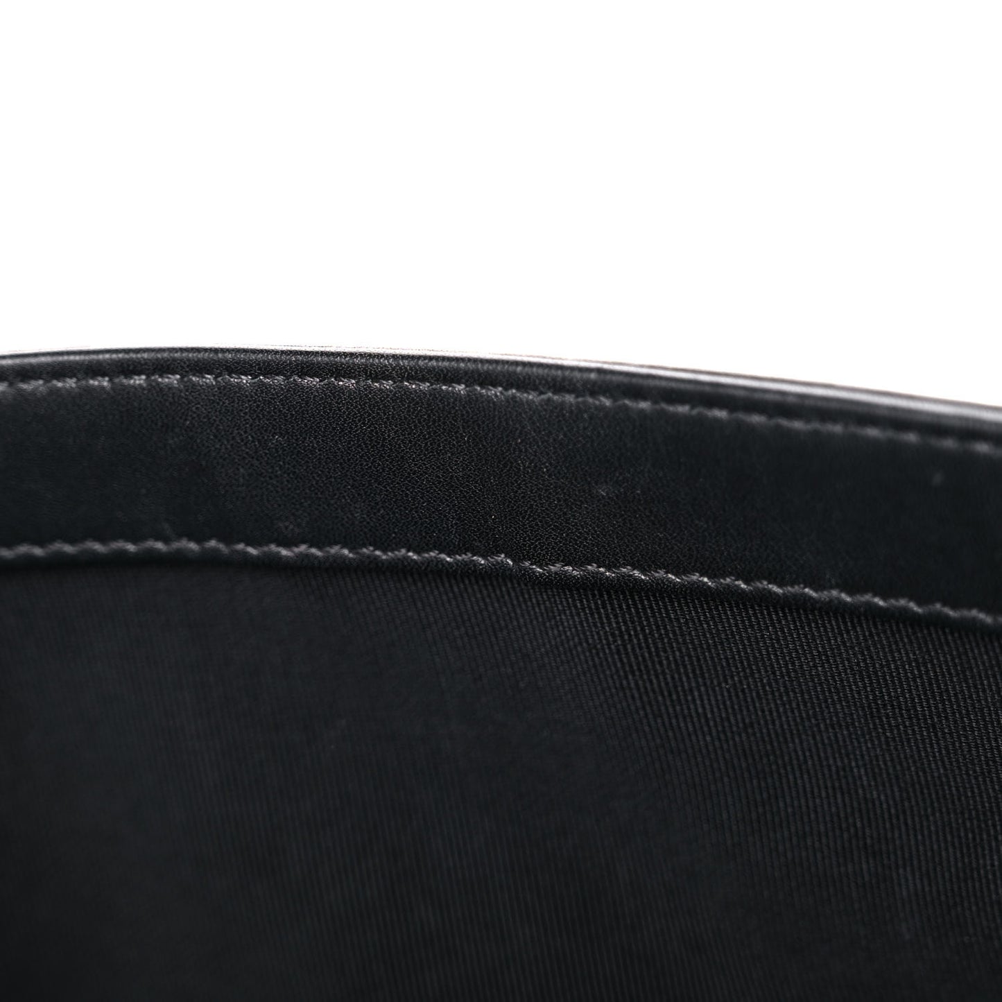 Calfskin Quilted Medium Boy Flap Black