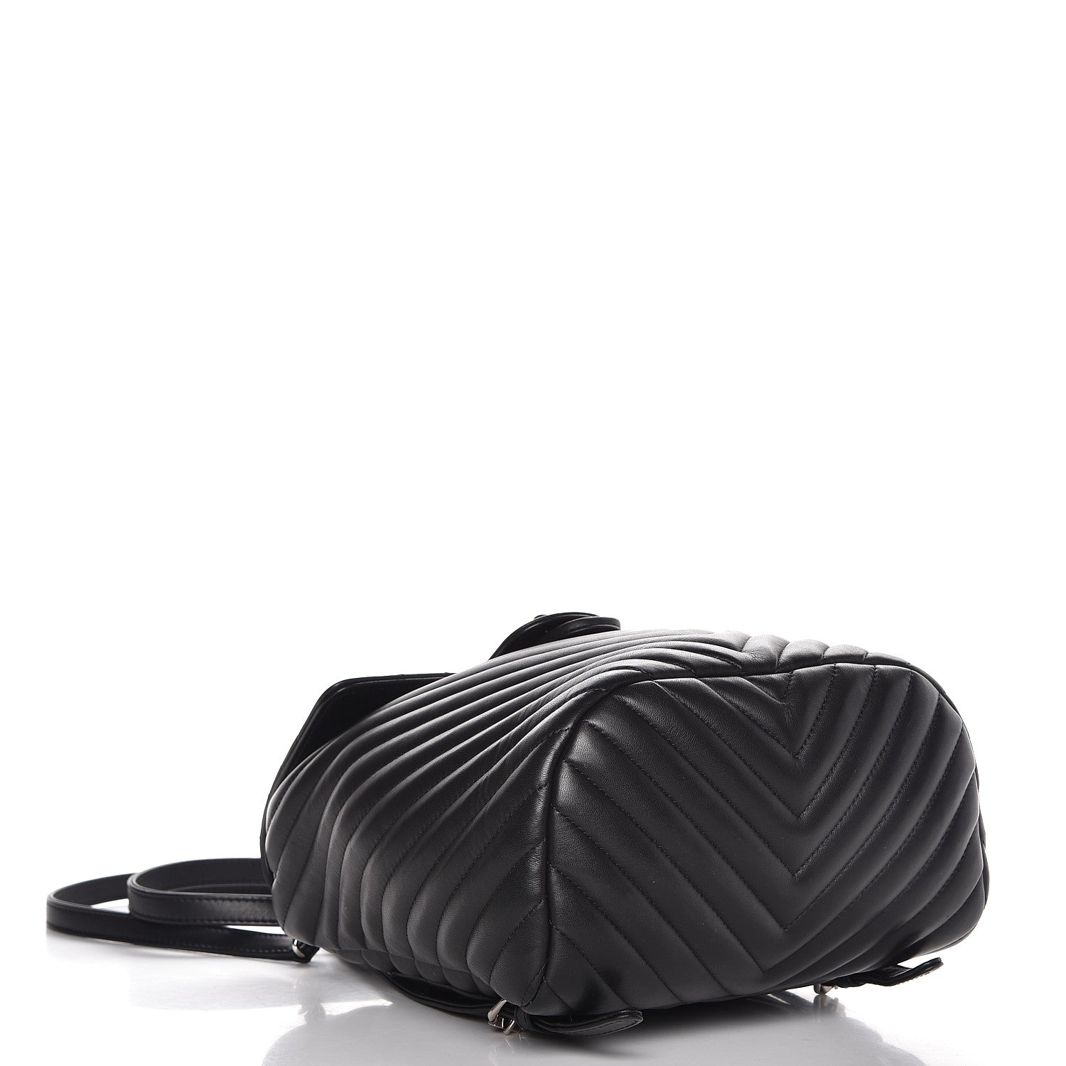 Chanel Lambskin Chevron Quilted Small Urban Spirit Backpack Black 4 of 7