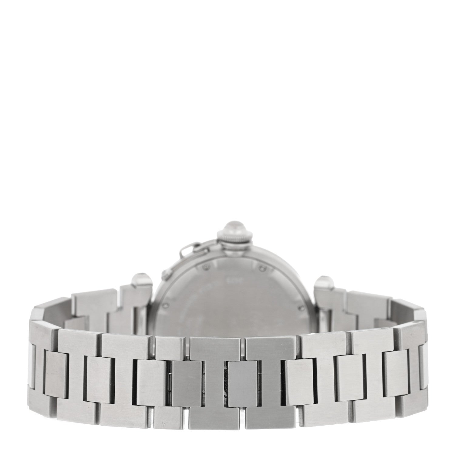 Cartier Stainless Steel 35mm Pasha C Big Date Automatic Watch Blue 3 of 4