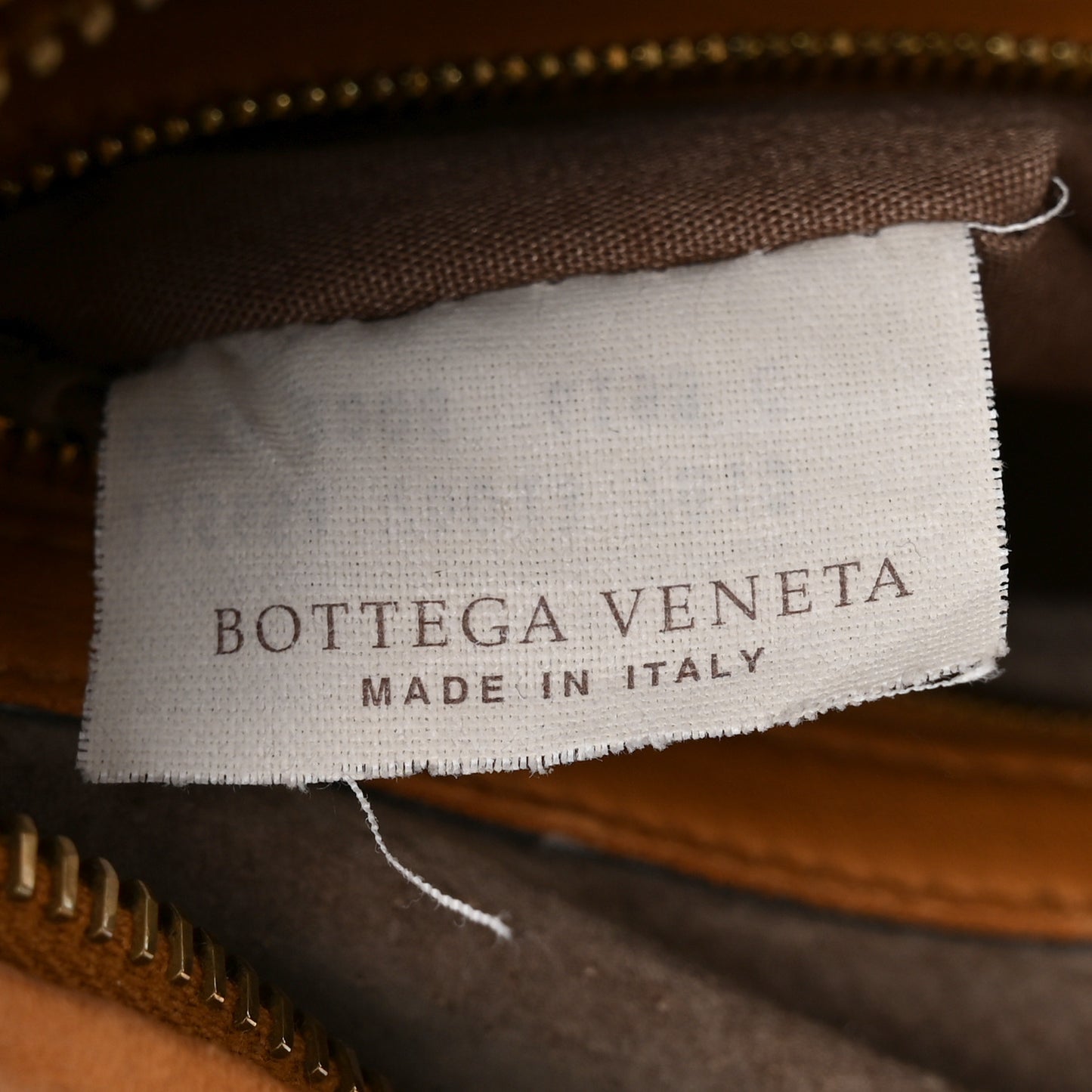 Nappa Intrecciato Large Veneta Hobo Caramel