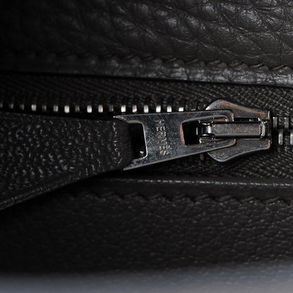 Hermes Togo Horseshoe Tri Color Kelly Retourne 40 Etain Gris Tourterelle Graphite 28 of 41