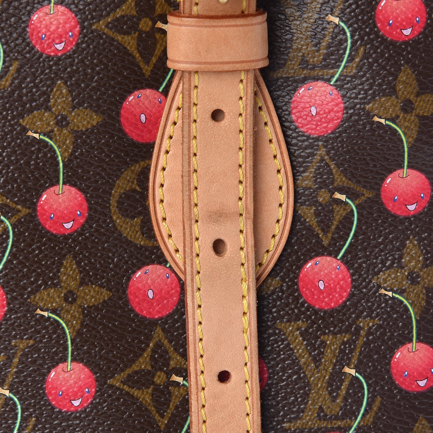 Monogram Cerises Bucket Bag