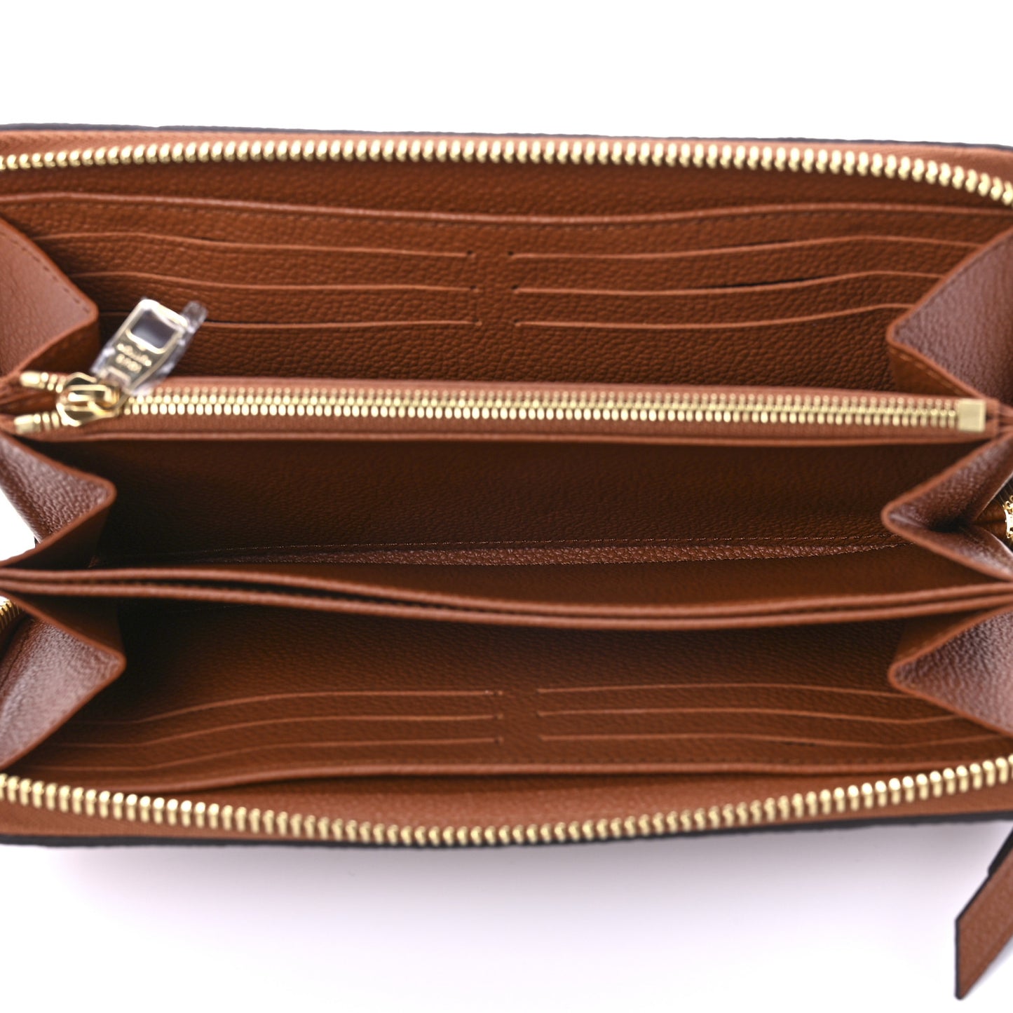 Empreinte Zippy Wallet Cognac