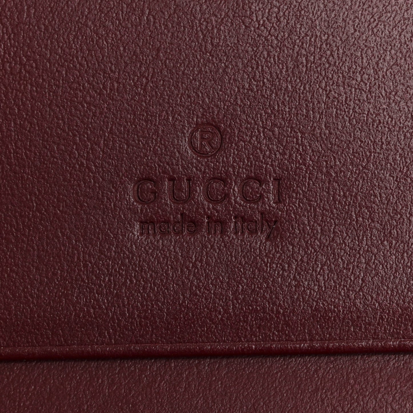 Calfskin Matelasse GG Marmont Card Case Wallet Rosso Ancora