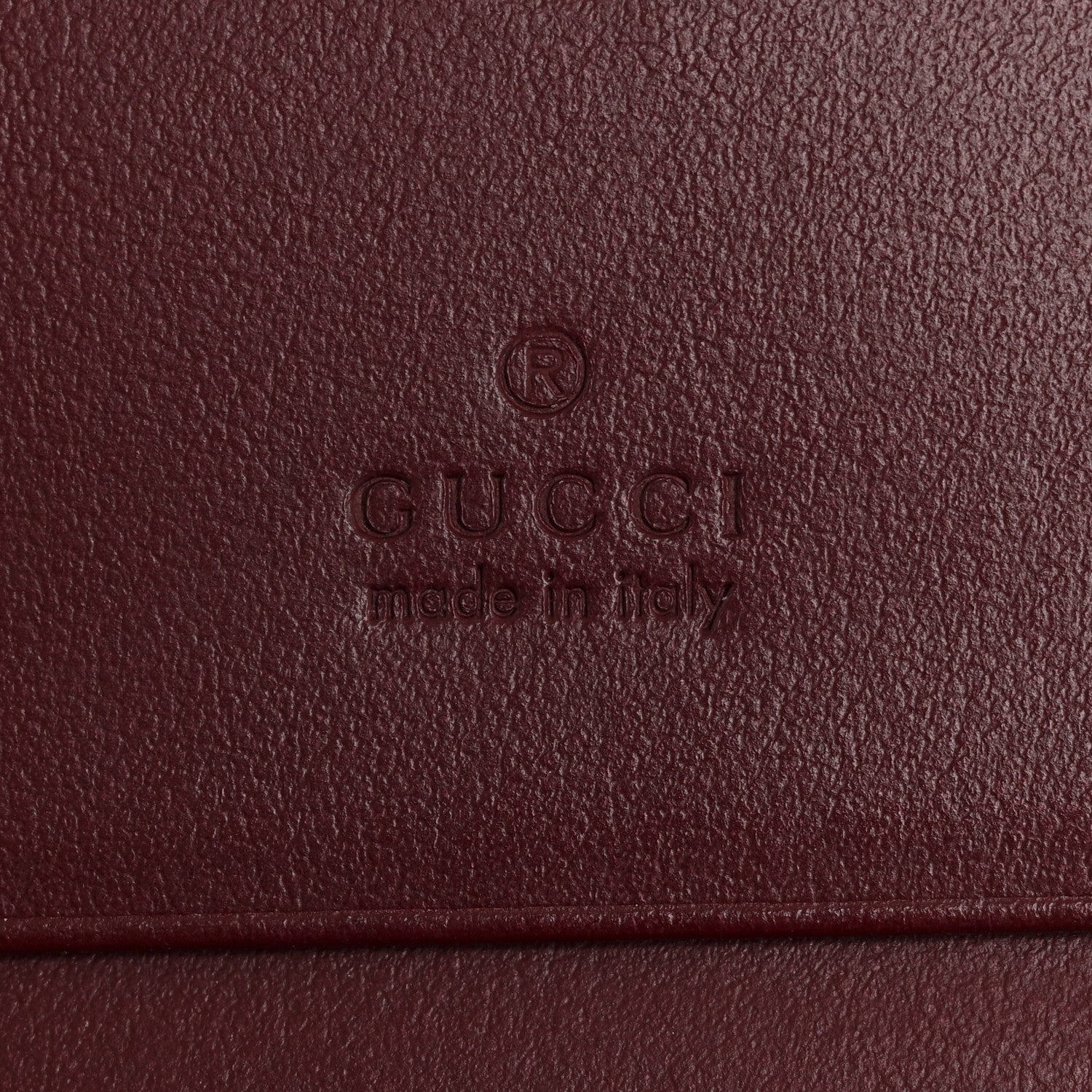 Gucci Calfskin Matelasse GG Marmont Card Case Wallet Rosso Ancora 6 of 10