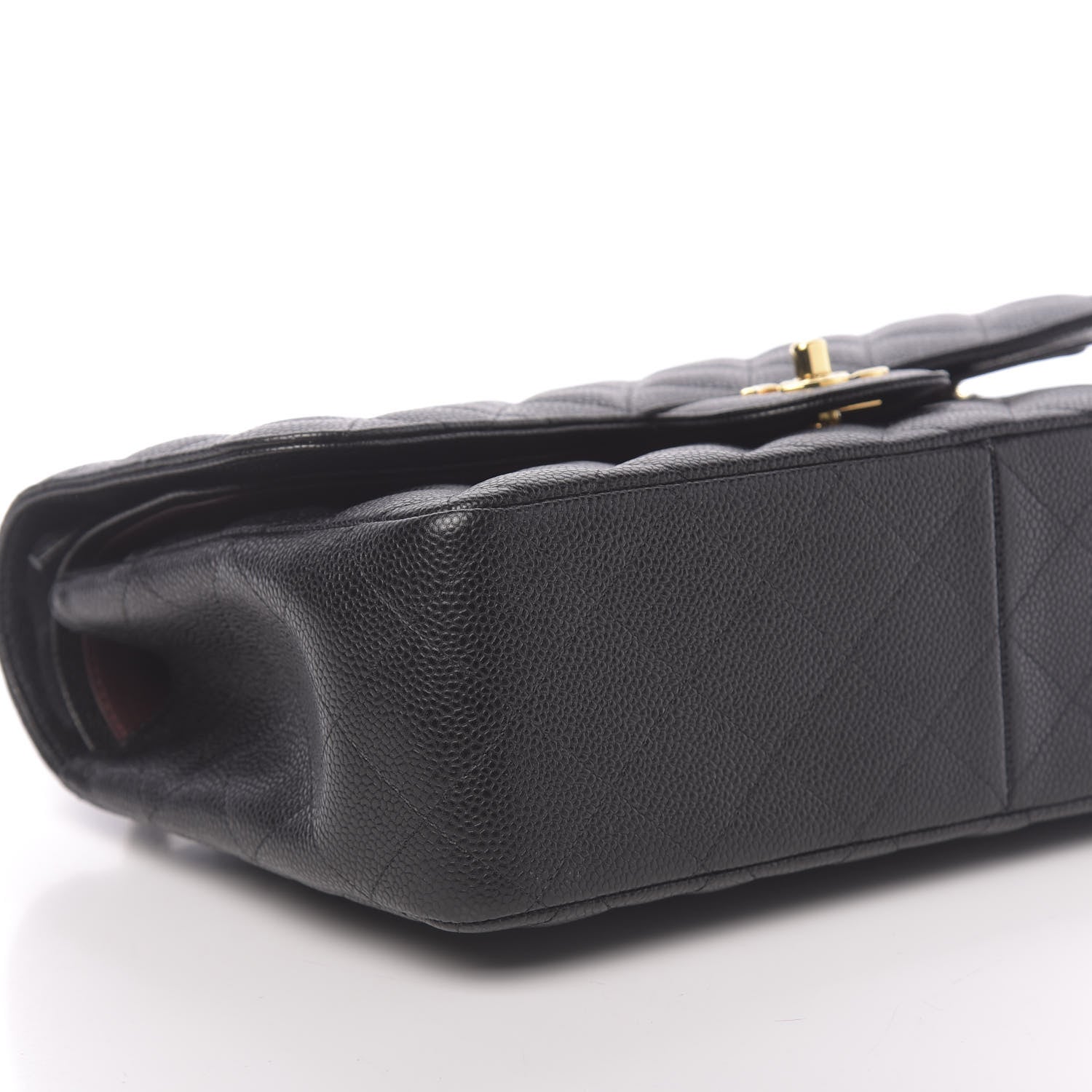 Chanel Caviar Quilted Jumbo Double Flap Black 8 of 11
