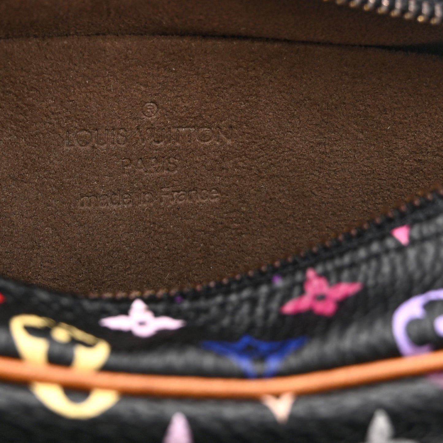 Monogram Multicolor Trousse Wapity Black