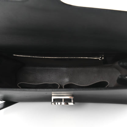 Gucci Moon Calfskin Medium Interlocking G Shoulder Bag Black 5 of 12