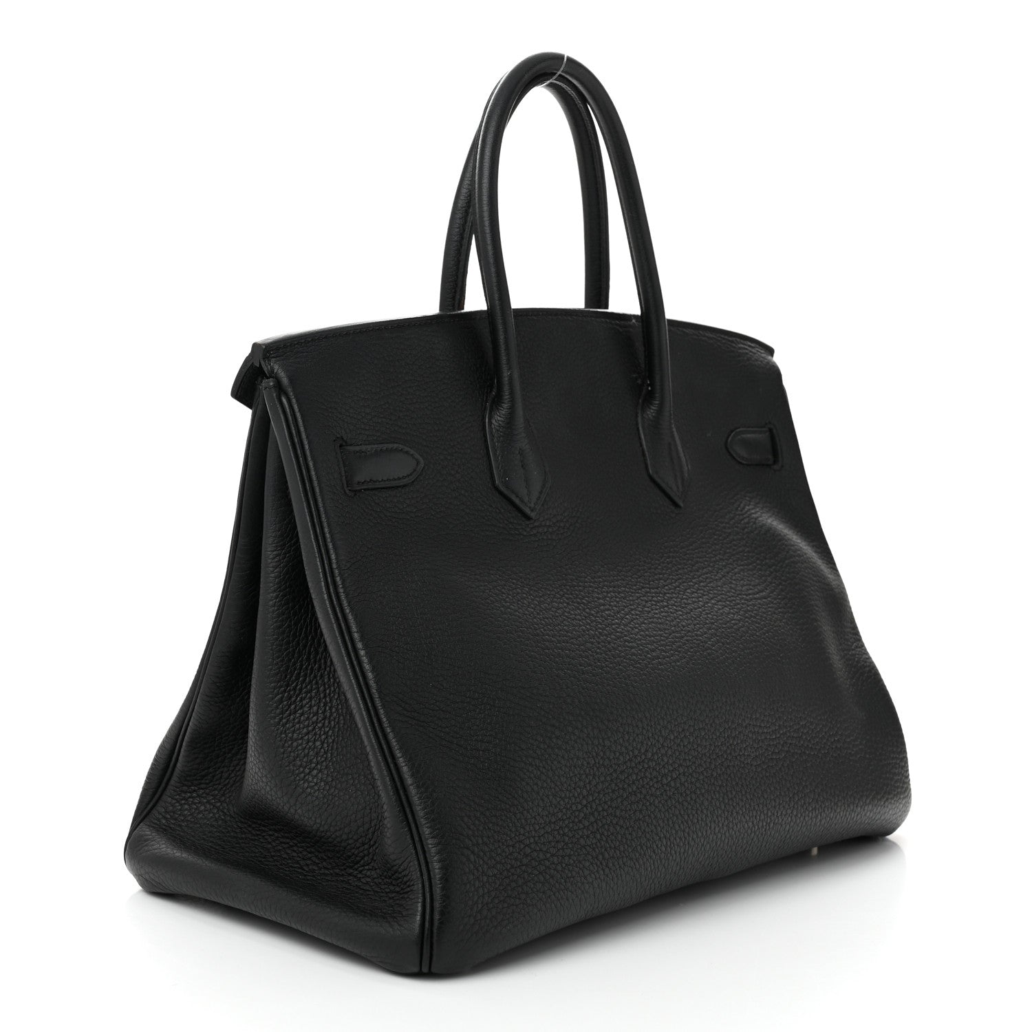 Hermes Taurillon Clemence Birkin 35 Black 3 of 12