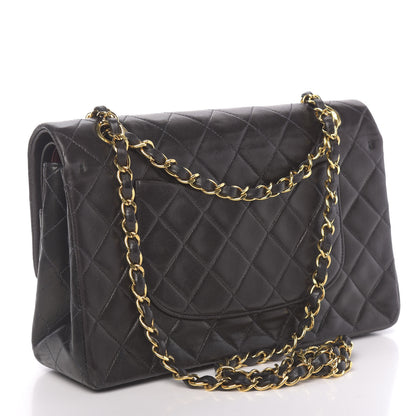 Chanel Lambskin Quilted Medium Double Flap Brown 3 of 13