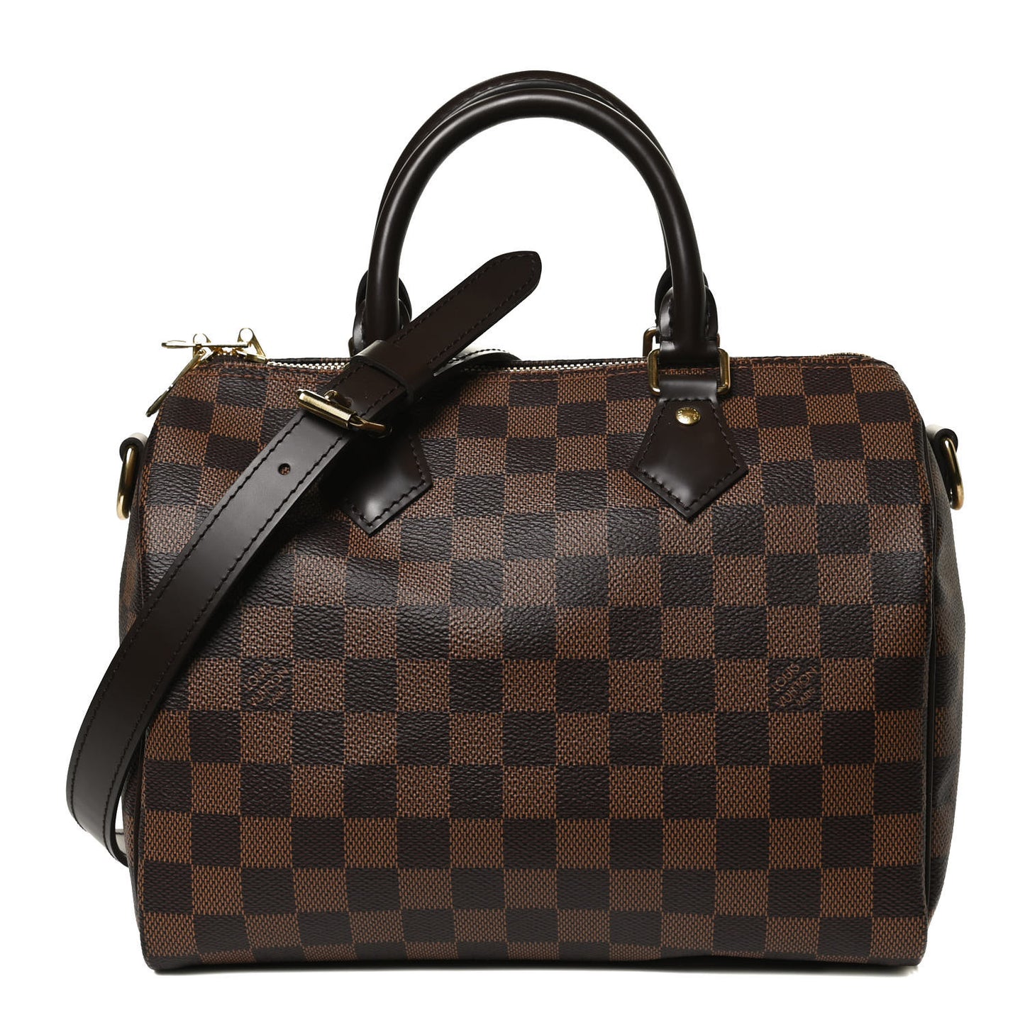 Damier Ebene Speedy Bandouliere 25