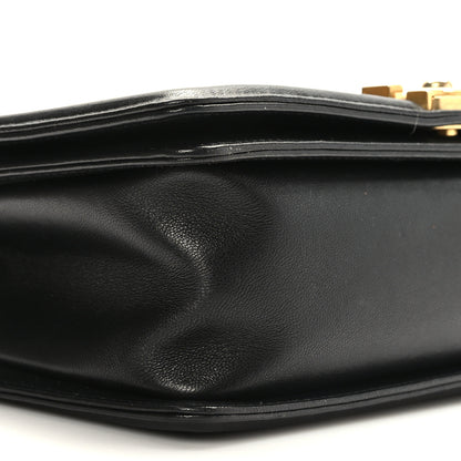 Chanel Lambskin Quilted Medium Boy Flap Black 8 of 9