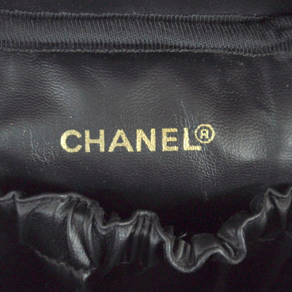 Chanel Lambskin Vanity Cosmetic Bag Black 6 of 10