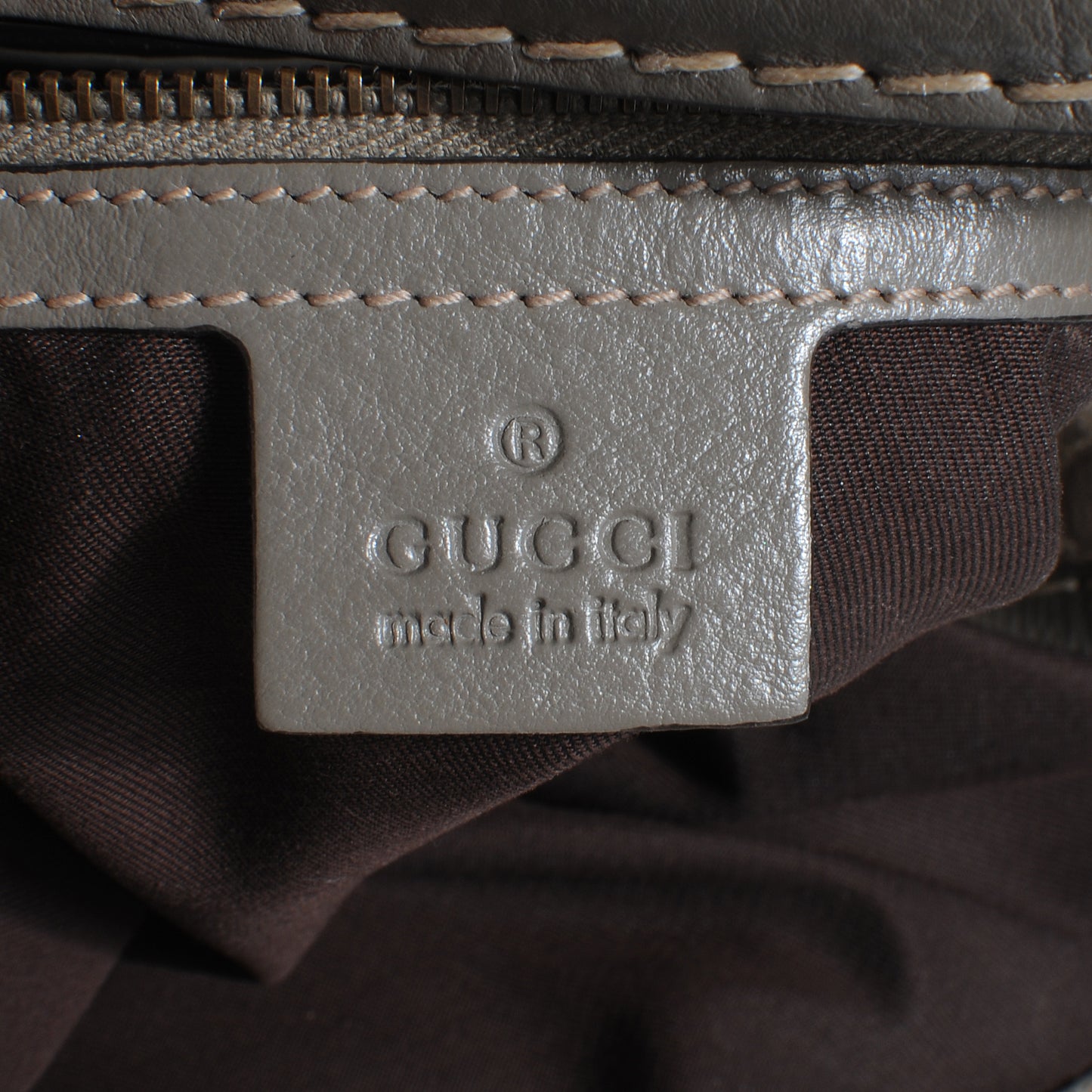 Monogram Medium Jockey Tote Grey