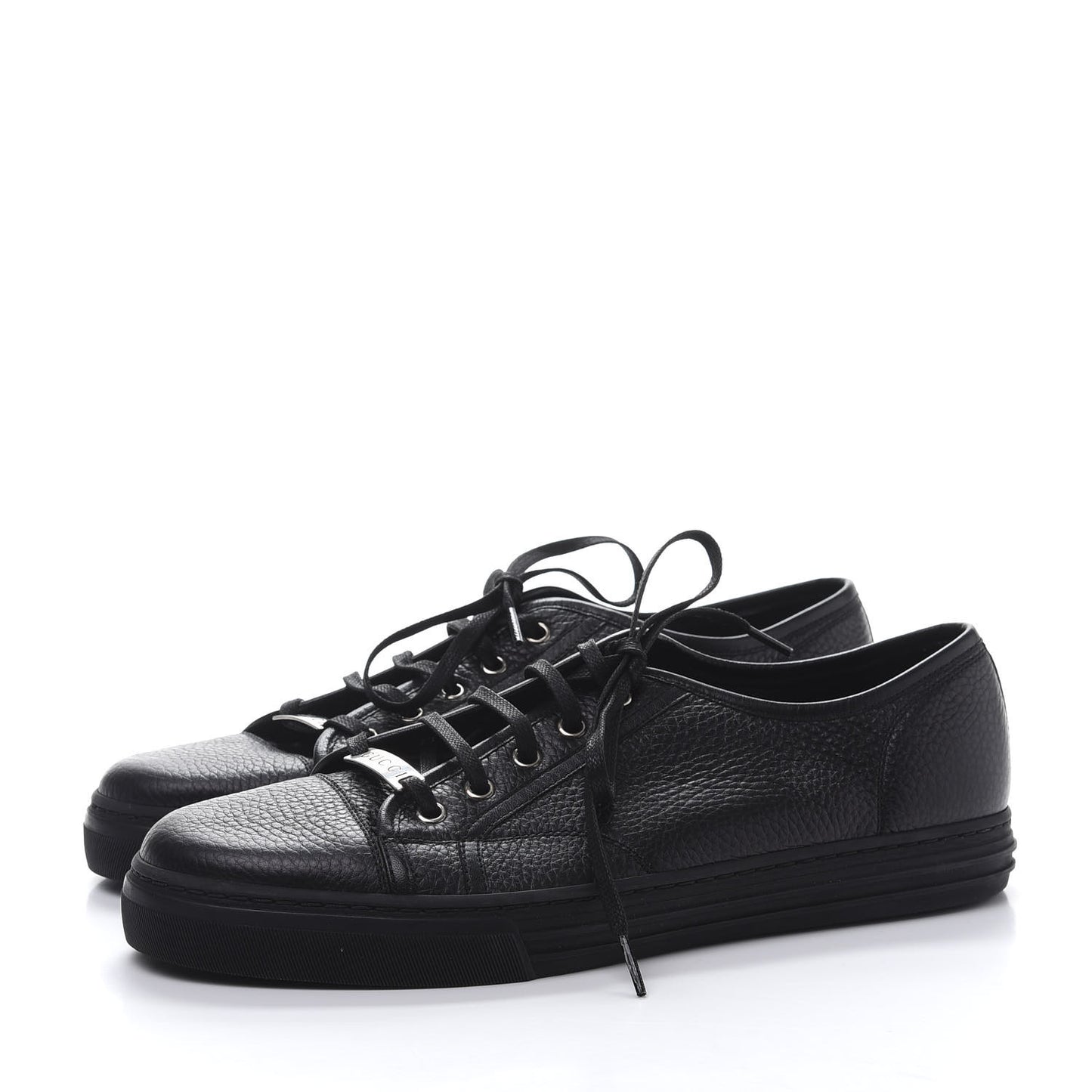 Nappa Mens Low Top Sneakers 9 Black