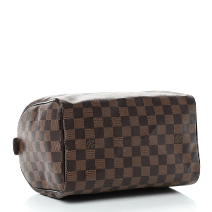 Louis Vuitton Damier Ebene Speedy 25 4 of 9