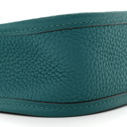 Hermes Taurillon Clemence Evelyne TPM Vert Bosphore 9 of 11