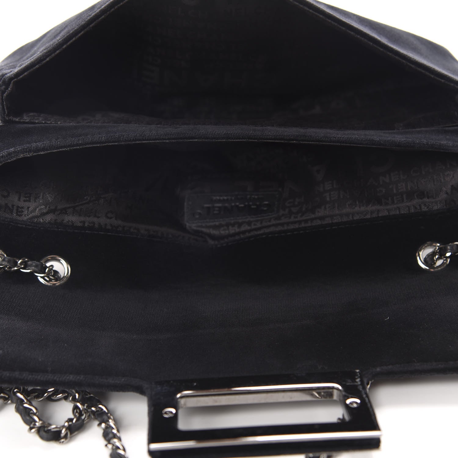 Chanel Velvet Small Mademoiselle Flap Black 6 of 11