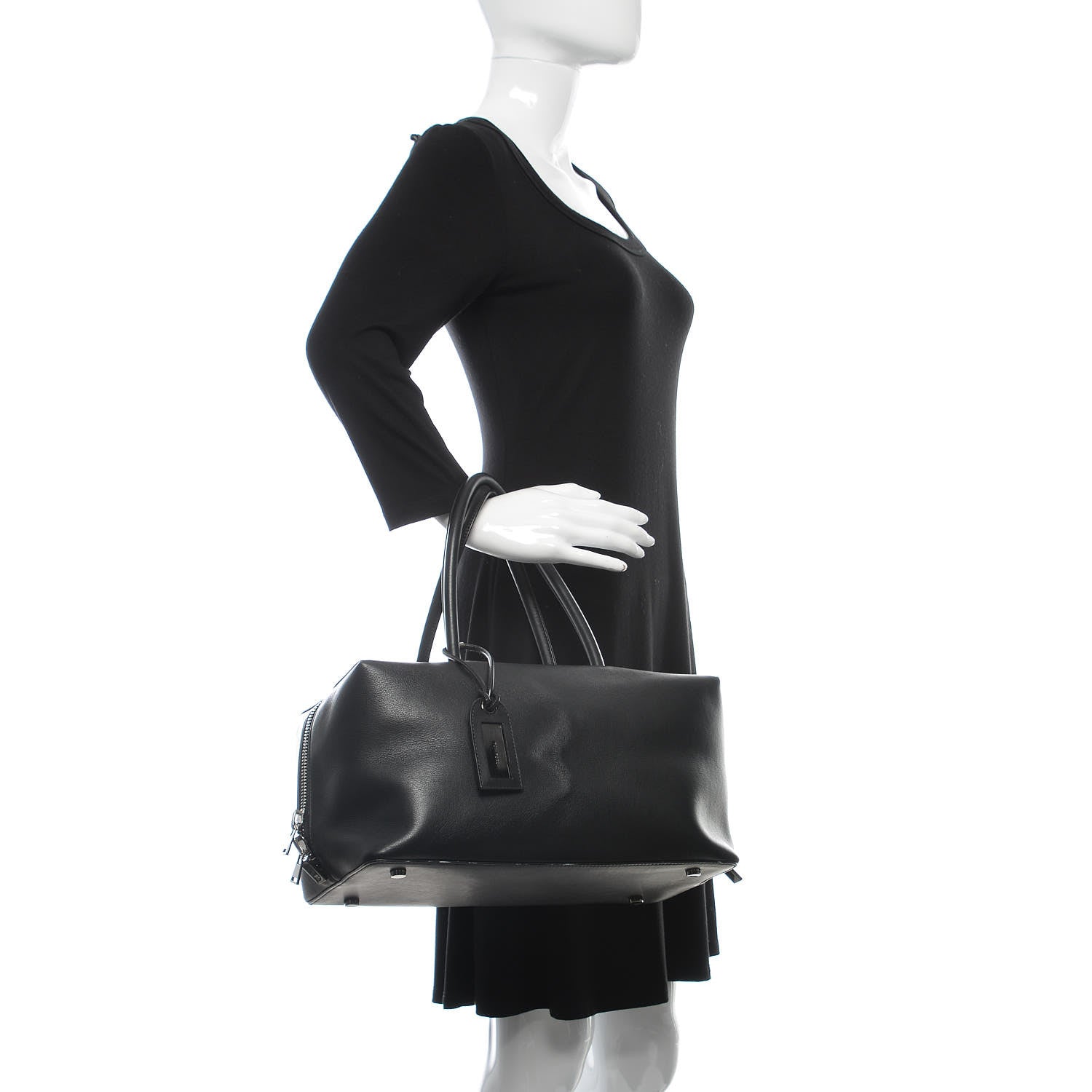 Tom Ford Calfskin Satchel Black 2 of 11