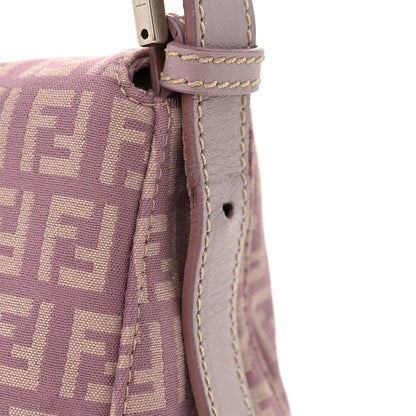 Fendi Zucchino Cuoio Baguette Lilla 12 of 12
