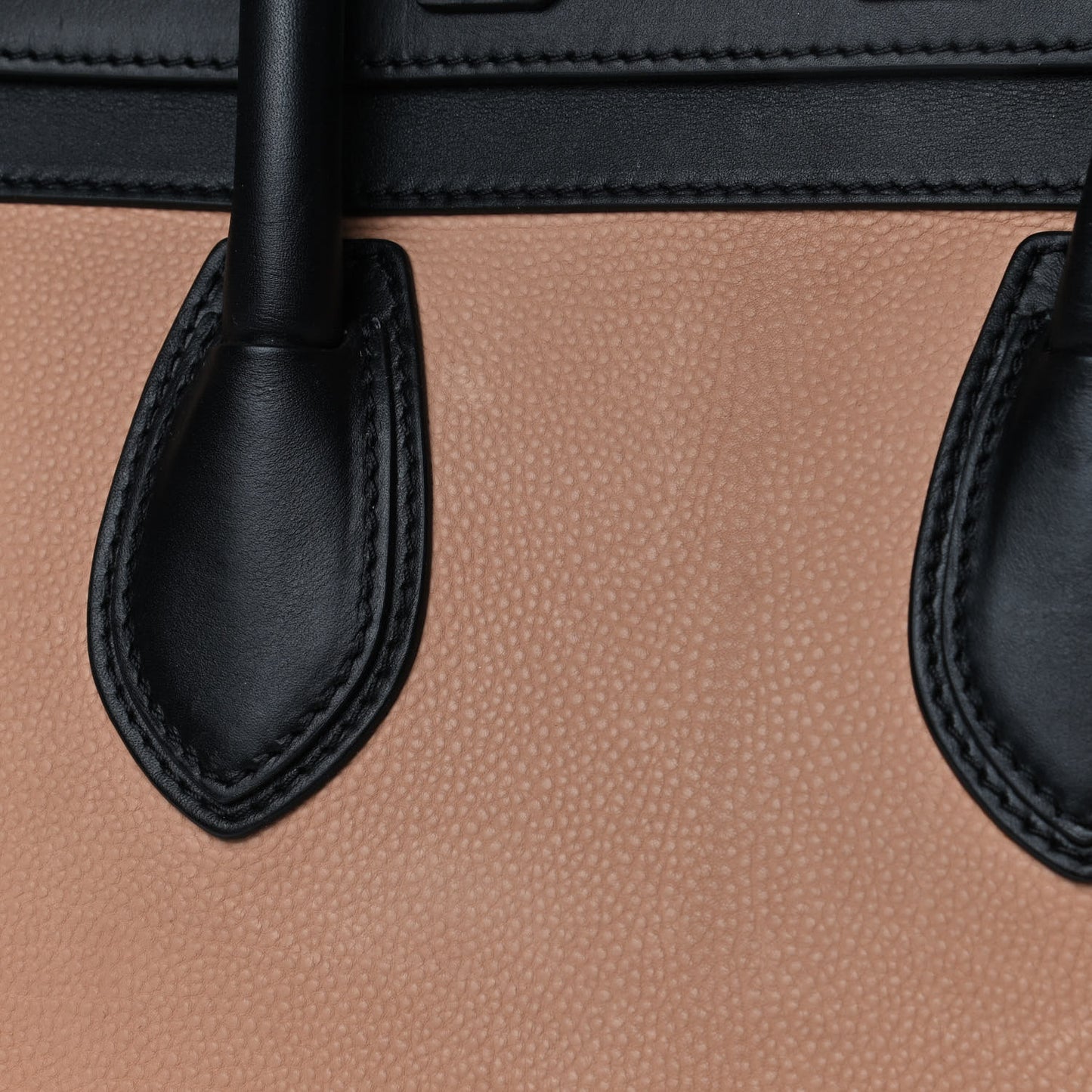 Velluto Calfskin Mini Tri-Color Luggage Flesh